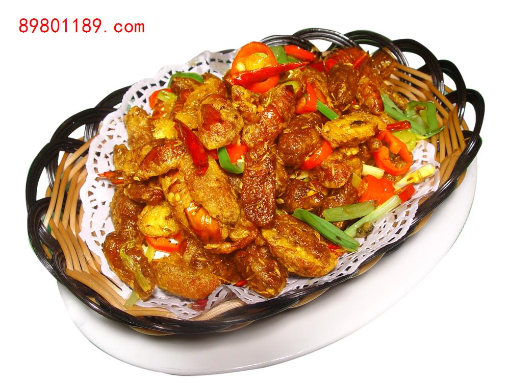 家乡蚕蛹爆鸡肉DSC